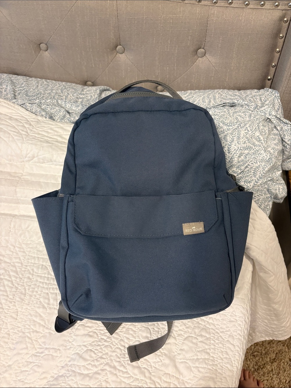 Navy Baby Backpack - Classic Everyday Diaper Bag